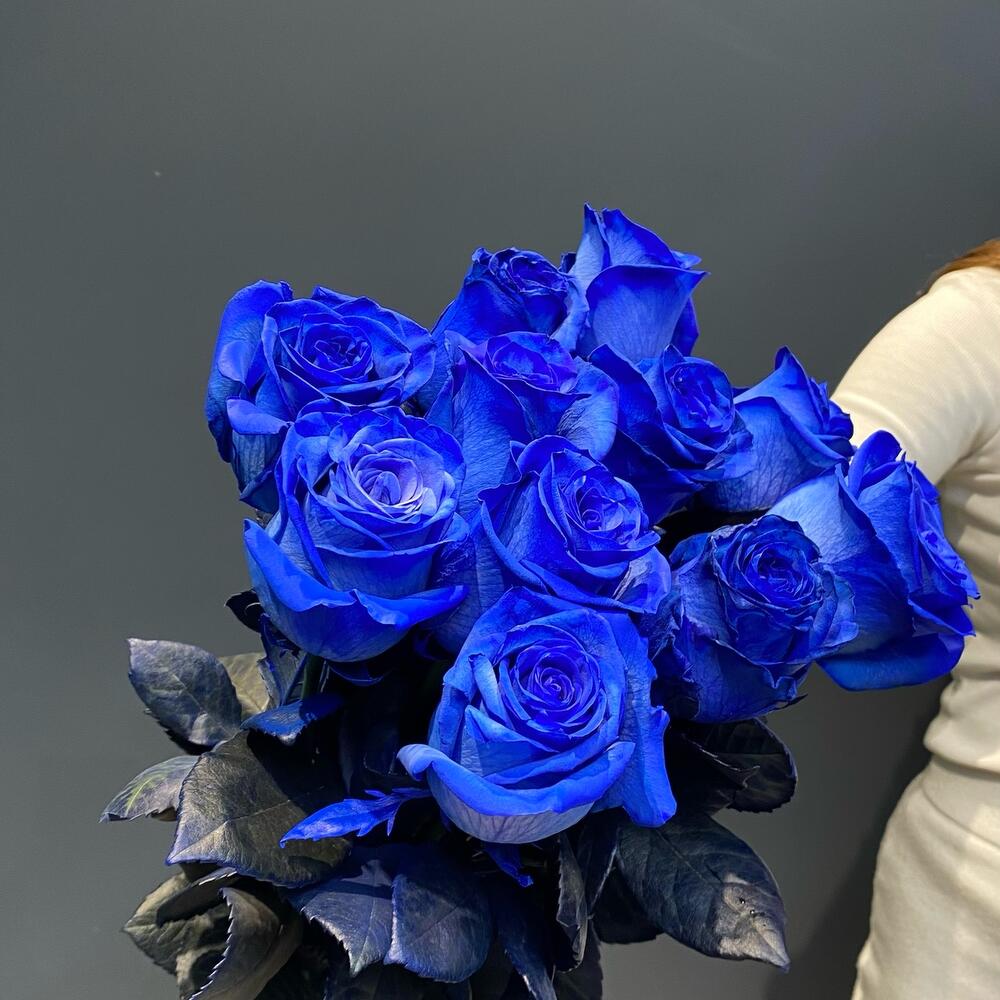 Букет из 11 синих роз Эквадор