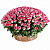 Корзина из 201 розовой розы
