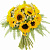 Букет из подсолнухов "Дачный сезон"