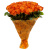 Букет из 45 оранжевых роз Букет из 45 оранжевых роз