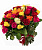 Букет MIX из 55 роз разных цветов