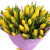 Букет из желтых тюльпанов "Желтое пламя" Букет из желтых тюльпанов "Желтое пламя"